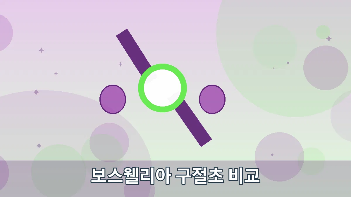 보스웰리아 구절초 비교 안내 이미지 3